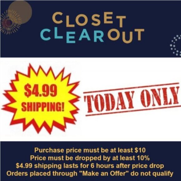 Poshmark offers $4.99 shipping! - Ask me how - Picture 2 of 4